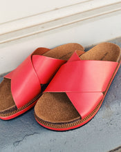 Load image into Gallery viewer, FREE PEOPLE: SIDELINES FOOTBED PAPAYA
