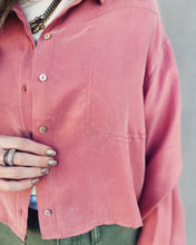 Load image into Gallery viewer, LUCY PARIS: BAKER CARGO TOP - DUSTY ROSE
