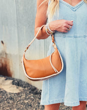 Load image into Gallery viewer, HOBO: MIA CRESCENT SMALL HOBO - WARM CASHEW
