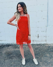 Load image into Gallery viewer, STEVE MADDEN: MAUREENE DRESS - SALSA RED
