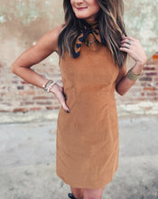Load image into Gallery viewer, SADIE &amp; SAGE: FIRST EDITION MINI DRESS - CAMEL

