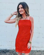 Load image into Gallery viewer, STEVE MADDEN: MAUREENE DRESS - SALSA RED
