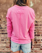 Load image into Gallery viewer, FREE PEOPLE: NOVA LONG SLEEVE - PINK CARNATION
