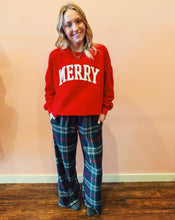 Load image into Gallery viewer, Z SUPPLY: VERY MERRY SUNDAY SWEATSHIRT - FESTIVE RED
