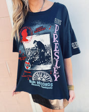 Load image into Gallery viewer, DAYDREAMER: MERCH TEE - SUN RECORDS X ELVIS POLARIOD COLLAGE
