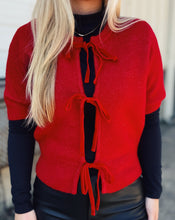 Load image into Gallery viewer, STEVE MADDEN: SEREIA CARDIGAN - RED

