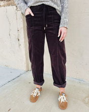 Load image into Gallery viewer, DAZE: VILLA DRAWSTRING BARREL LEG - CHOCOLATE CORD
