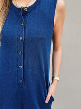 Load image into Gallery viewer, Z SUPPLY: FIONA JERSEY DENIM JUMPSUIT - INDIGO
