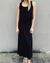 Load image into Gallery viewer, Z SUPPLY: IDRIS MAXI SKIRT - BLACK
