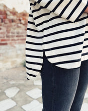 Load image into Gallery viewer, FREE PEOPLE: 2 SENSE LONG SLEEVE - IVORY COMBO
