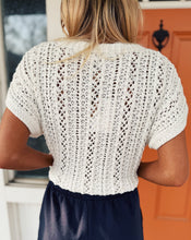 Load image into Gallery viewer, Z SUPPLY: BALLAST CROCHET TOP - WHITE
