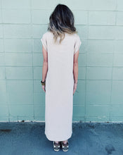 Load image into Gallery viewer, SADIE &amp; SAGE: LOCKET TEE MIDI DRESS - IVORY
