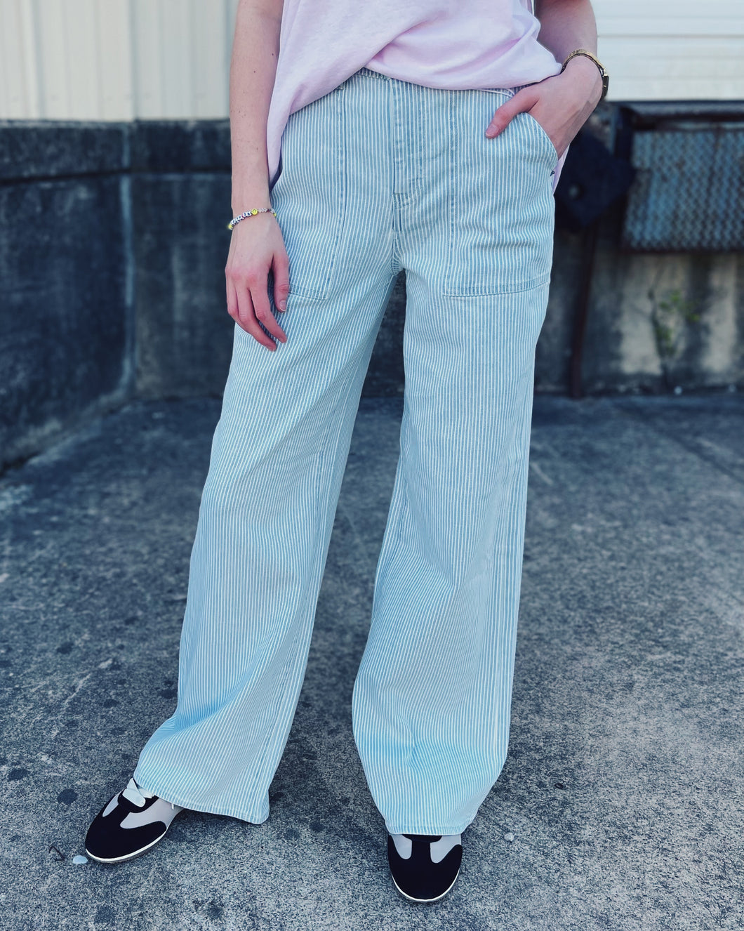 DAZE: FAR OUT JEAN - BLUE BELL STRIPE