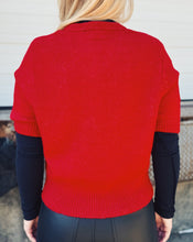 Load image into Gallery viewer, STEVE MADDEN: SEREIA CARDIGAN - RED
