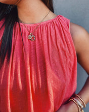 Load image into Gallery viewer, FREE PEOPLE: UNCONDITIONAL TANK - FIREY RED
