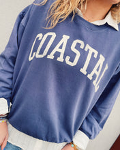 Load image into Gallery viewer, Z SUPPLY: COAST SUNDAY SWEATSHIRT - WORN BLUE
