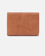 Load image into Gallery viewer, HOBO: ROBIN COMPACT WALLET - SADDLE
