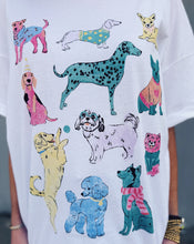 Load image into Gallery viewer, GIRL DANGEROUS: DOGS TEE - IVORY
