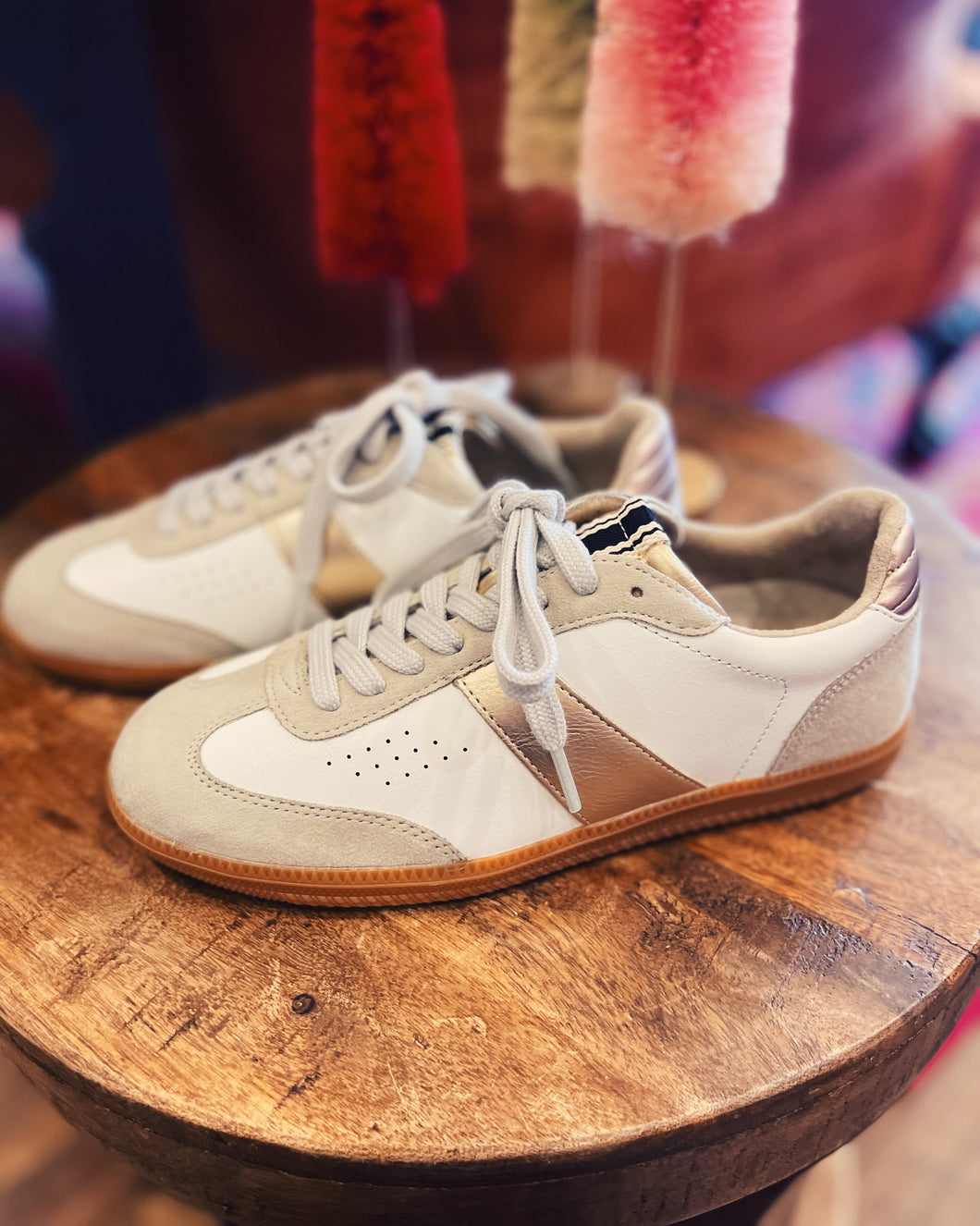 SHU SHOP: SYDNEY SNEAKER - GOLD