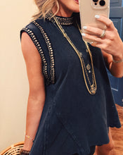 Load image into Gallery viewer, FREE PEOPLE: RIA TANK - BLACK (S)

