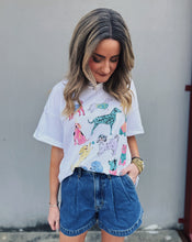 Load image into Gallery viewer, GIRL DANGEROUS: DOGS TEE - IVORY
