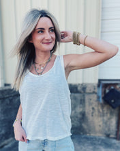 Load image into Gallery viewer, FREE PEOPLE: EASY TANK - CLEAN IVORY
