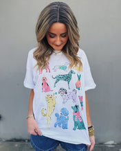 Load image into Gallery viewer, GIRL DANGEROUS: DOGS TEE - IVORY
