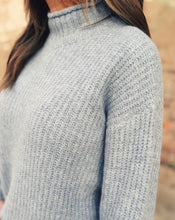 Load image into Gallery viewer, Z SUPPLY: WARM WISHES TURTLENECK SWEATER - SILVERLAKE
