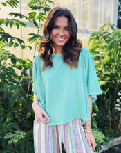 Load image into Gallery viewer, FREE PEOPLE: NEXT LEVEL TEE - WASABI SAUCE

