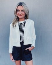 Load image into Gallery viewer, STEVE MADDEN: SERENEA BLAZER - WHITE
