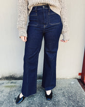 Load image into Gallery viewer, DAZE: FAR OUT HIGH RISE WIDE LEG - RINSE
