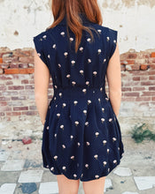 Load image into Gallery viewer, STEVE MADDEN: DYANNE DRESS - NAVY STRIPE
