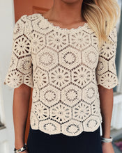 Load image into Gallery viewer, Z SUPPLY: RAQUEL LACE TOP - NATURAL
