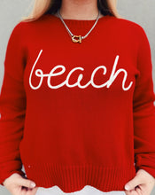 Load image into Gallery viewer, Z SUPPLY: SIENNA BEACH SWEATER - CABANA RED
