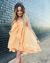 Load image into Gallery viewer, STEVE MADDEN: LORELLA DRESS - APRICOT
