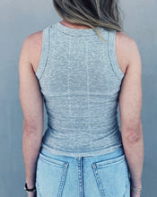 Load image into Gallery viewer, FREE PEOPLE: SO SOFT SEAMLESS TANK - HEATHER GREY

