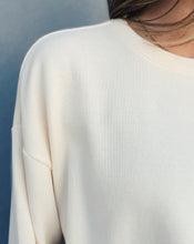 Load image into Gallery viewer, SADIE &amp; SAGE: RELAXED STAY TOP - IVORY
