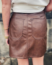 Load image into Gallery viewer, DAZE: STASH SKIRT HIGH RISE MINI - VINTAGE SABLE
