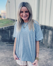 Load image into Gallery viewer, FREE PEOPLE: NINA TEE - HEATHER GREY

