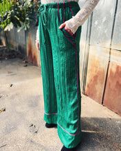 Load image into Gallery viewer, FREE PEOPLE: ALL OUT SATIN PANT - ROLLING HILLS
