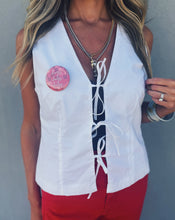 Load image into Gallery viewer, STEVE MADDEN: ALIZA TOP - WHITE
