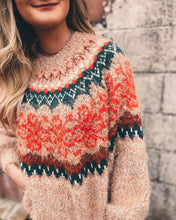 Load image into Gallery viewer, FREE PEOPLE: FESTIVE FROST SWEATER - FESTIVE FROST COMBO
