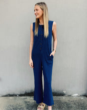 Load image into Gallery viewer, Z SUPPLY: FIONA JERSEY DENIM JUMPSUIT - INDIGO
