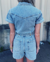 Load image into Gallery viewer, DAZE: TOPANGA ROMPER - DOLPHIN

