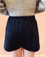 Load image into Gallery viewer, Z SUPPLY: TIA SUEDE SHORT - BLACK
