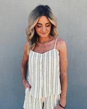Load image into Gallery viewer, Z SUPPLY: SAVOY STRIPE TANK - SEA SALT
