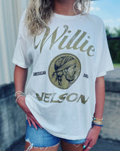 Load image into Gallery viewer, DAYDREAMER: WILLIE NELSON MERCH TEE - AMERICAN ORIGINAL
