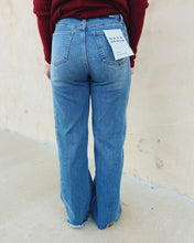 Load image into Gallery viewer, DAZE: FAR OUT HIGH RISE WIDE LEG - MAKE BELIEVE
