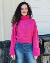 Load image into Gallery viewer, STEVE MADDEN: ADELADE SWEATER - PINK CARNATION
