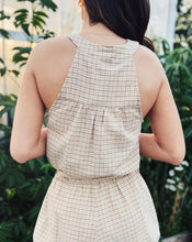 Load image into Gallery viewer, SADIE &amp; SAGE: REUNION BUBBLE ROMPER - TAUPE
